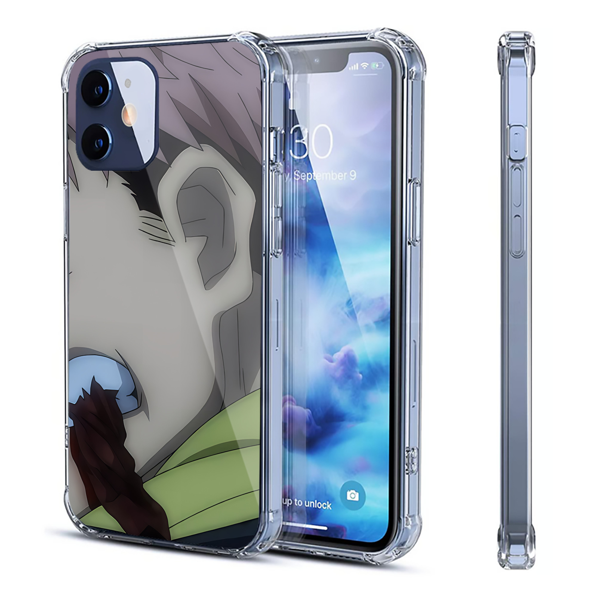 （画像用） SPY×FAMILY间谍家家酒 【iPhone 12シリーズ対応】透明スマホケース（クリアソフトケース）